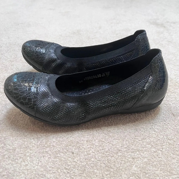 Mephisto Elettra Ballet Flat Black Patent Leather - Picture 3 of 8
